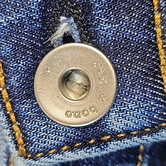 Rag & Bone Dre Low Rise Slim Boyfriend Distressed Destructed Jean in Harper Wash - Picture 7 of 16